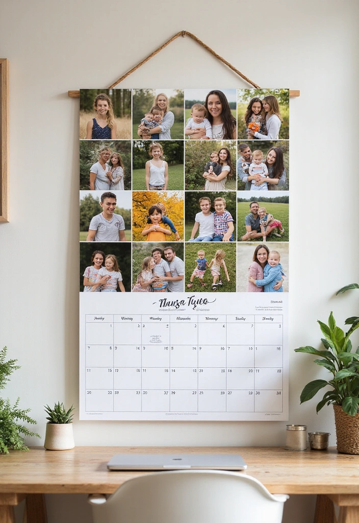 22 Personalized DIY Gifts That'll Make You the Favorite at Every Occasion! - 7. Personalized Calendar